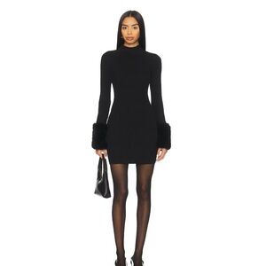 Steve Madden Black Long Sleeve Dress